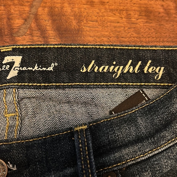 SEVEN FOR ALL MANKIND Straight Leg Jeans - Picture 2 of 6